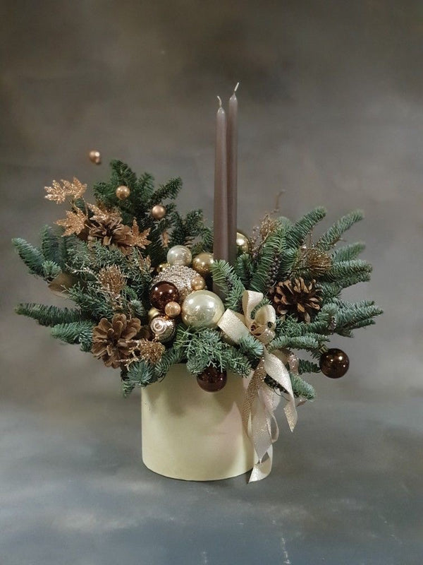 Frosted Winter Greens